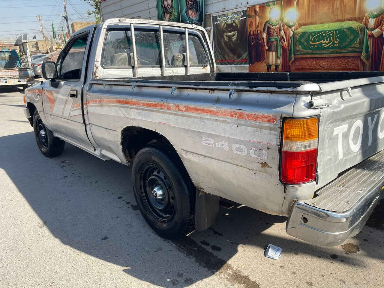 البيع بيكم تيوتا
البيع بيكم تيوتا 
موديل 1991 كير مكينه 
شواصي مكفول تخم تاير
دواخل نضيفه كير وتماتيك
سياره بلاديه غلاف بدي اسود
رقم بغداد السعر 35وبيه مجال
مكان بغداد رقمي ***********

