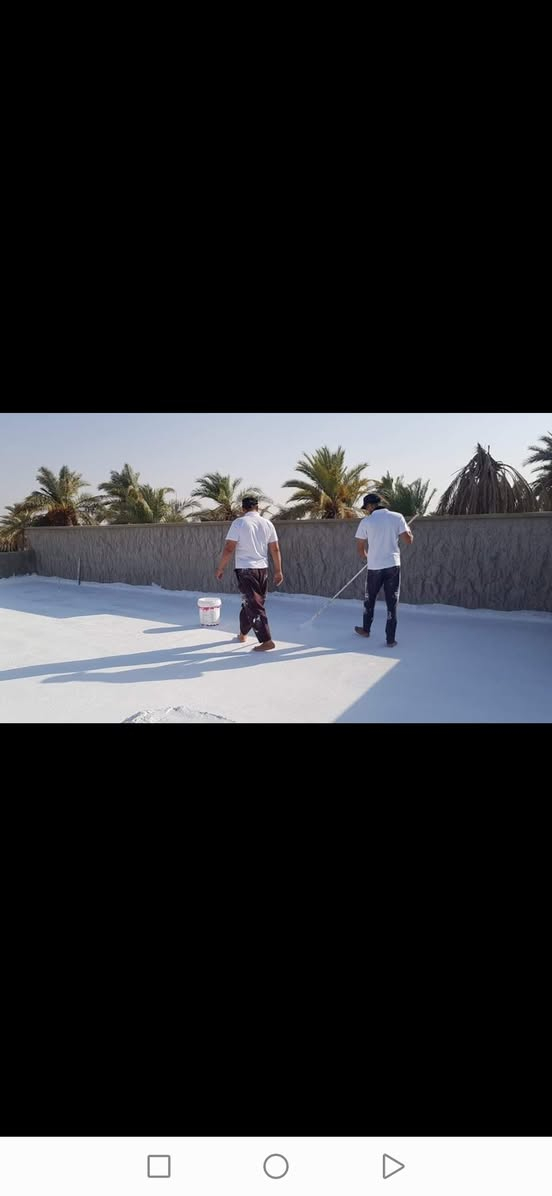 السلام عليكم من رخصت صاحب الكروب نعمل مادة عازله من الحراره والرطوبه معه جلي وتنضيف وغسل الاصطح بل الكامل طبعن الكادر من هيت هاي بعض أعمالنا في هيت ونواحيها *********** حمودي ابو خالد
