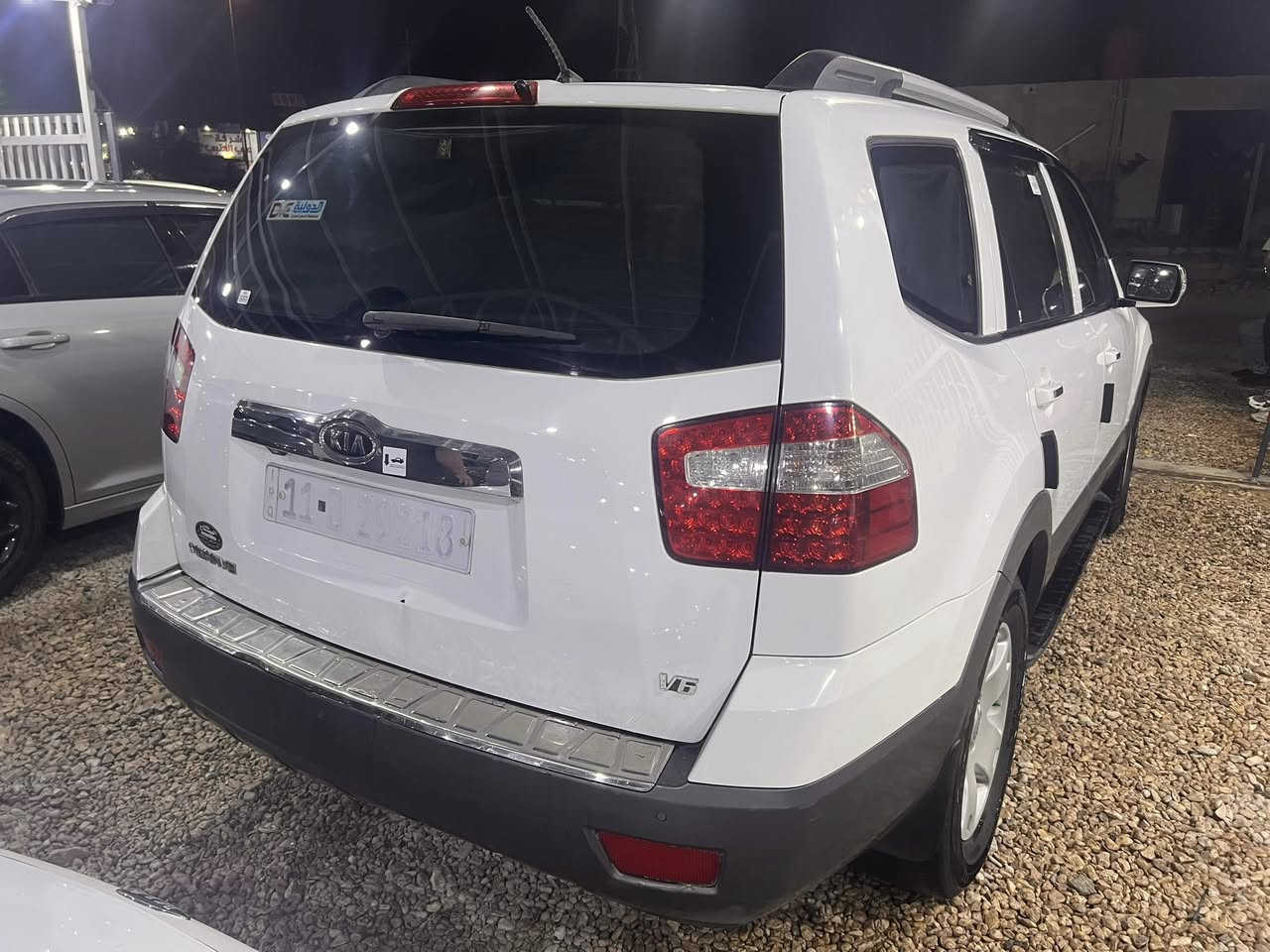 السلام عليكم
كيا مهافي موديل 2012 فول موصفات لاخير 6 سلندر 7راكب فتحه بصمه شاشه حساسات  كفاله. عامه. من الضربه والصبخ تبريد حداديه جديده رقم بغداد باسمي مكاني حله الكرامه استفسار ‭0776 386 3490‬
