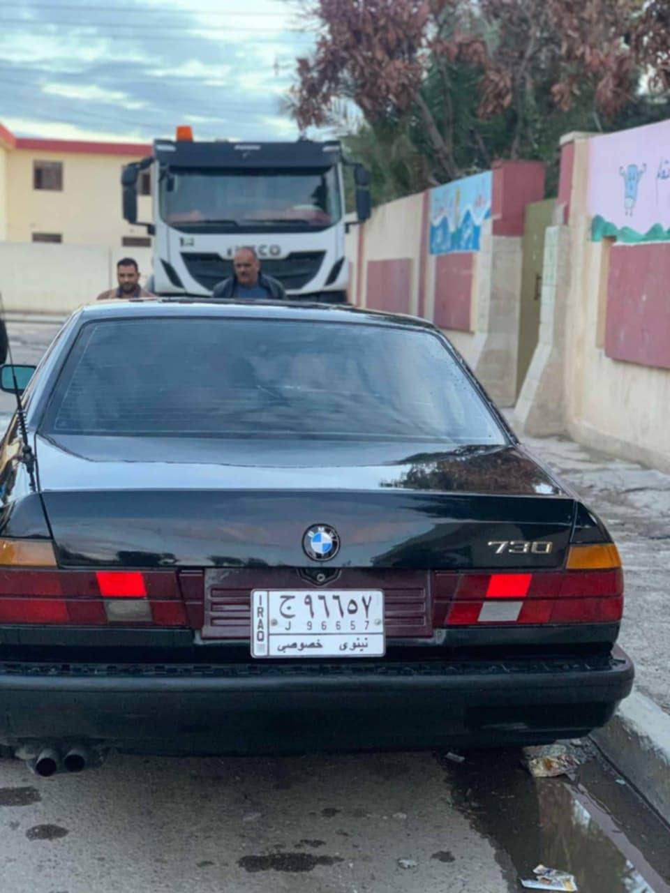 السلام عليكم بي ام البيع 
موديل 1990
رقم الماني سنويا لي 2029 
تريد تحويل تريد وكاله
كاربون بانزين بيها
حجم 730
6سلندر
السعر 50
الرقم: *********** بي واتساب.
