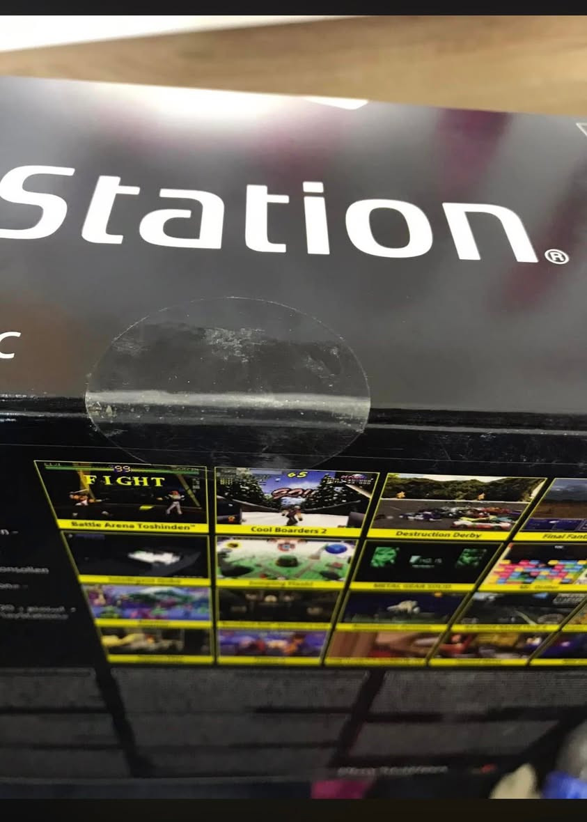 Ps1  classic
كبس شركه ب150 الف 
يوجد توصيل


**إذا كنت صاحب هذا الإعلان وتريد حذفه لأي سبب، رجاءا أرسل رسالة إلى الدعم الفني**