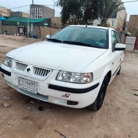 سمند 2009رقم قادسيه  مشروع وطني  مكينه وكير جدد حداديه جديده  كهربائيا...