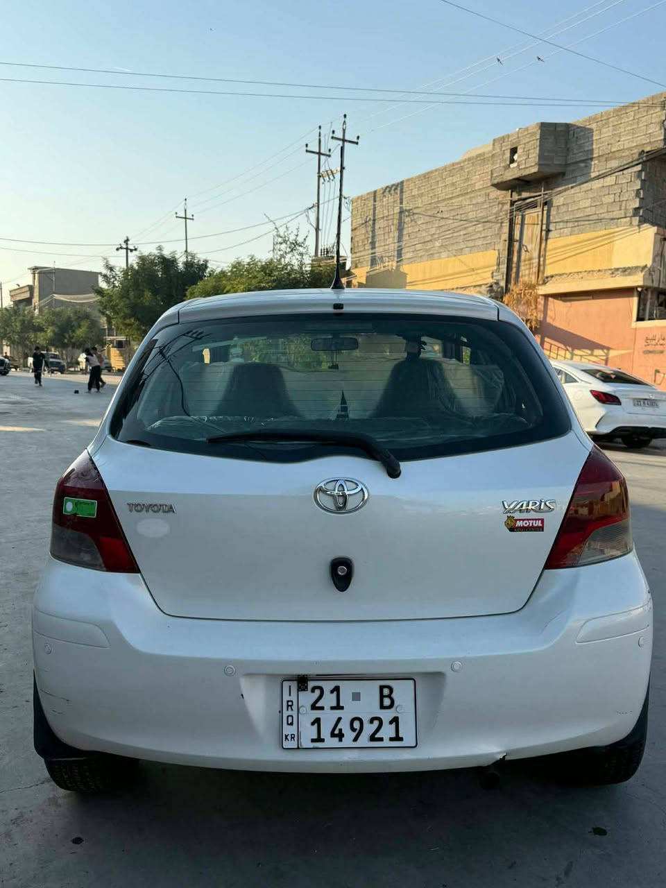 يارس موديل 2010
گير اوتماتيك 
فقط جاملغ تبديل بلادي 
بطاقة بنزين موجود 
سنوية جديد لحد 2027 
مكان كركوك 
سعر 85 مجال بسيط 
*********** 
*********** كركوك, العراق
