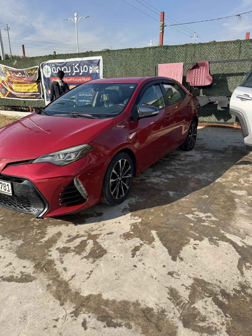 السلام عليكم 
كورلا 2017 للبيعse
الضرر شبر بل بنيد راجع ع بارد بدون صبغ+ جاملغ الامامي الي من جهت السائق+ دعاميه الماميه +باب السائق بارد/ موجود سونار بسياره
كير+محرك مكفوله 
تحكمات ستيرن + نضام الايكو ولسبورت+ رادار امامي+كامرا خلفيه +
السعر 133
الاستفسار خاص او***********
