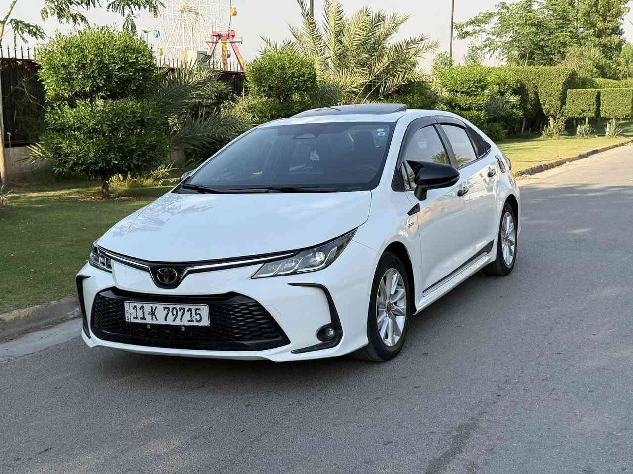 كورولا خليجي موديل 2025 ماشيه 22 الف فقط
السياره بيها pdr مكانين شبر بلصندوك واصبعين بحافه البنيد + صبغ ربع الدعاميه الخلفيه هاي تفاصيل الگشر البقيه كفاله ،، المواصفات واضحه بلصور السياره مصروف عليها داخل كله كفرات كاربون فايبر ،، الكاعيه مغلفه جلد ،، الكفرات الخارجيه ايضاً اضافه ،، رقم بغداد بأسمي ،، المكان بغداد حي الخضراء ،، السعر 149 ورقه 
***********
