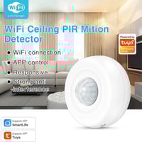مستشعر حركة PIR • واي فاي Tuya • مدى ٥-٧م