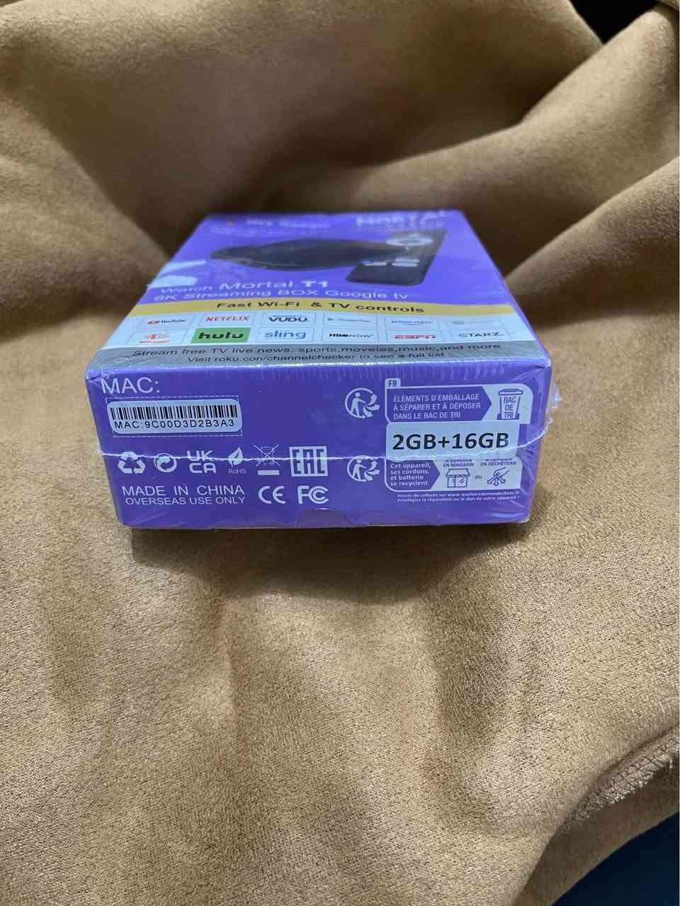 تي في بوكس رموت ناطق (تحكم صوتي)🗣️ اندرويد 14 رسمي ذاكرة 16 گيگا رام 2 گيگا دقة 8K حقيقي سعره( 20 الف)وبالعافية جديد بعده بالكبس كربلاء, العراق


**إذا كنت صاحب هذا الإعلان وتريد حذفه لأي سبب، رجاءا أرسل رسالة إلى الدعم الفني**