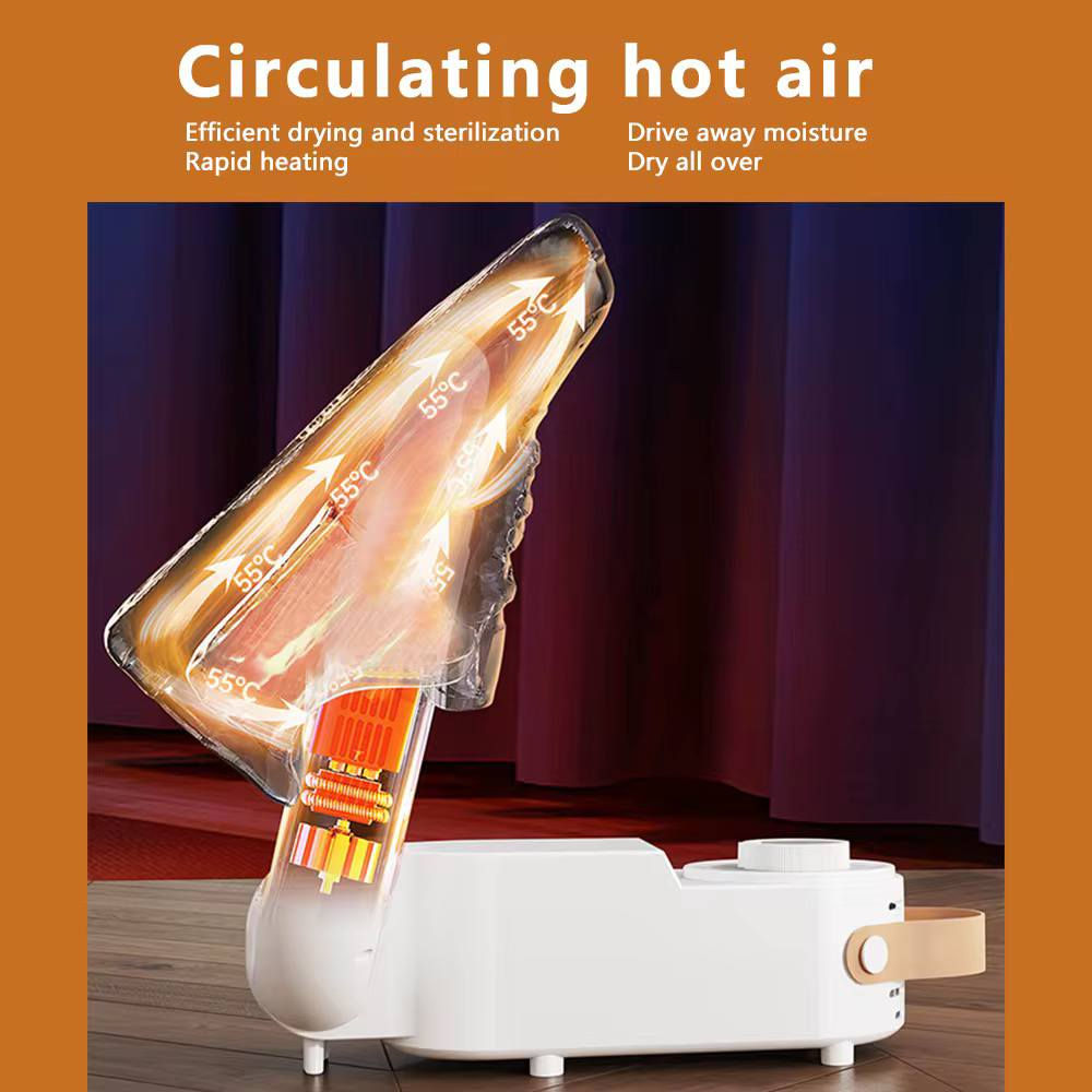 جهاز تجفيف الأحذية متعدد الوظائف – Shoe Dryer بتقنية هواء 360° السعر 12 الف راسل الصفحة أو واتساب ***********

جهاز عملي مخصص لتجفيف الأحذية بكفاءة، مصمم ليمنح توزيع هواء متوازن مع تحكم بسيط بالاستخدام.

• تصميم متعدد الوظائف مخصص لتجفيف الأحذية

• تقنية هواء ساخن بزاوية 360° لتوزيع الهواء داخل الحذاء

• تجفيف بدرجة حرارة ثابتة للحفاظ على الحذاء أثناء الاستخدام

• مزود بخاصية مضاد للبكتيريا وإزالة الروائح (Antibacterial deodorant)

• مؤقت ذكي حتى 120 دقيقة (Intelligent timing)

• تصميم قابل للطي لتسهيل التخزين (Fold to receive)

• تشغيل سهل عبر مقبض تحكم (Knob control)

• نظام الهواء: 360° Wind Around / 360° Hot Air
• المؤقت: حتى 120 دقيقة
• درجة الحرارة: ثابتة (Constant Temperature
