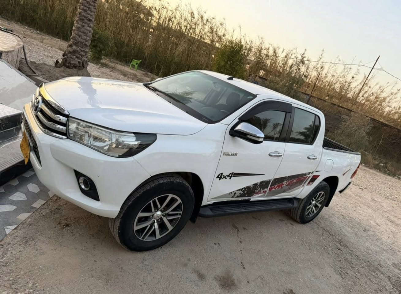 السلام عليكم تي ار دي  فور ويل ماشيه 95
للبيع او مراوس  موديل 2017 محرك كاز سوبر سياره جاهزه من كلشي تخم تاير كير محرك حداديه جاهزه من كلشي لايت زنون تحويل وكاله حاضر مكان السياره واسط الزبيديه ***********
