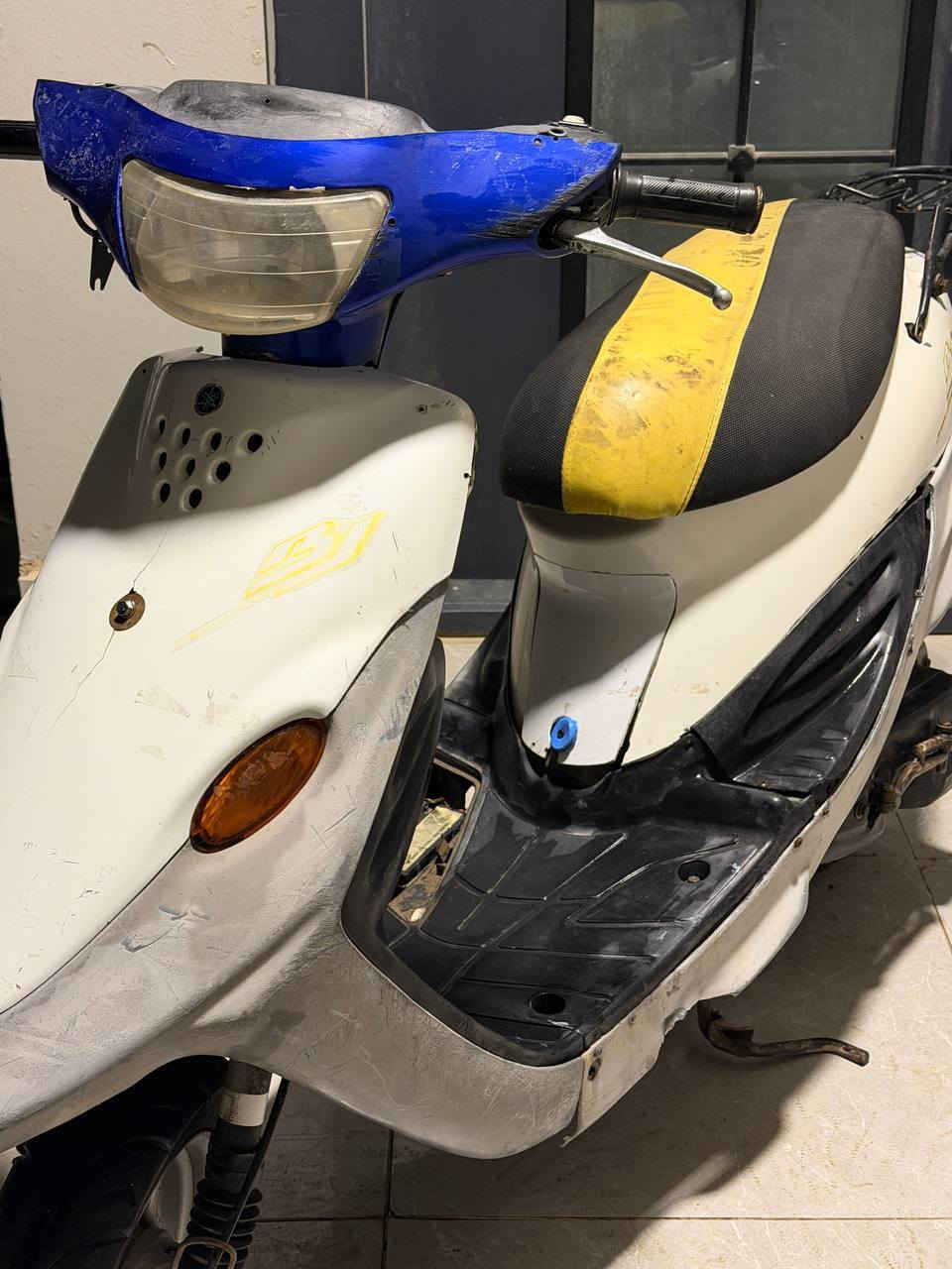 سلام عليكم دراجه بيجي للبيع الدراجه نضيفه كهربايات كله شغاله الدراجه مجفته مره وحده المكان السماوه مجمه الخير السعر 250 بيه مجال رقمي ***********
