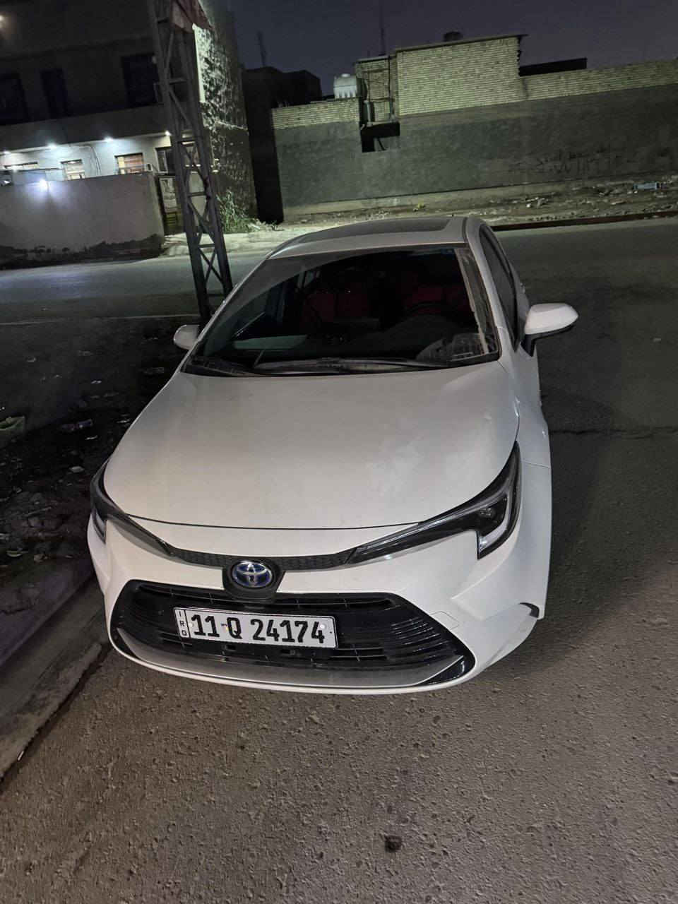 السلام عليكم كورولا هايبرد موديل ٢٠٢٤ شكل الأمريكي
السيارة كفالة محرك كير وشاصي  بيهة طعجة بلجاملغ ورصعات موضحة بلصور السيارة ماشية 58 km للبيع فقط 
مكان السيارة بغداد
للأستفسار *********** بغداد, العراق
