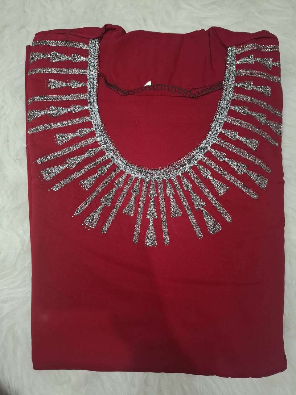 دشداشه كشمير مطاط درجه اولى 
القياس L xl 2xl 
السعر 14

توصيل 2000داخل الكوت 
اقضيه ونواحي الكوت 3000
توصيل بغداد 5000محافظات 6000

تأكدي من الطلبيه و القياس واللون بحضور المندوب اذا مو نفس الصورة ترجع بيد المندوب


**إذا كنت صاحب هذا الإعلان وتريد حذفه لأي سبب، رجاءا أرسل رسالة إلى الدعم الفني**