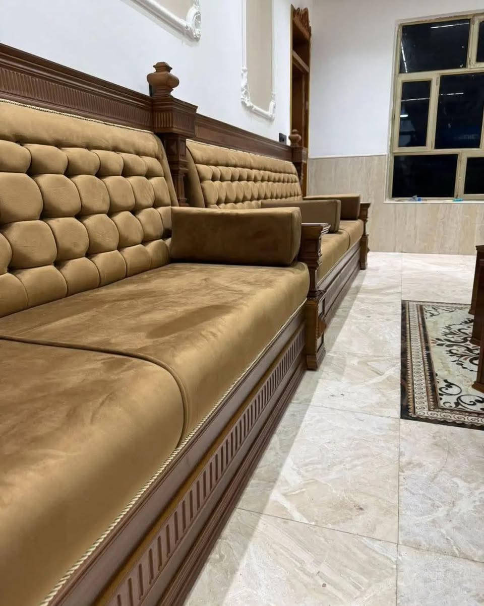 اللهم صل وسلم وبارك على سيدنا محمد 
#انجاز معمل ومعرض فخامة الخليج العربي 🔥
#شغل درجه اولى ضمان ل5 سنوات 🔥
#خشب ثقيل بلوك اسود +إسفنج ضغط عالي 🔥
#احدث تصاميم موديلات يمنا بأنسب الاسعار 🔥
للاستفسار خاص


**إذا كنت صاحب هذا الإعلان وتريد حذفه لأي سبب، رجاءا أرسل رسالة إلى الدعم الفني**