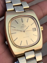 اوميغا جنيف اوتمايتك سويسري  نافذه تاريخ يومي القطر 38 بلادي نظيفه جدا...