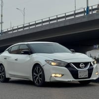 نيسان ماكسيما موديل 2017 فئة SV ماشية 111,400 كم لون صدفي المكينة والك...