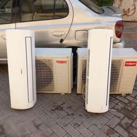 سبلتين طن ونص توسوت واحد غاز 410 فقط تبريد وثاني غاز 22 بلادي حار بارد...
