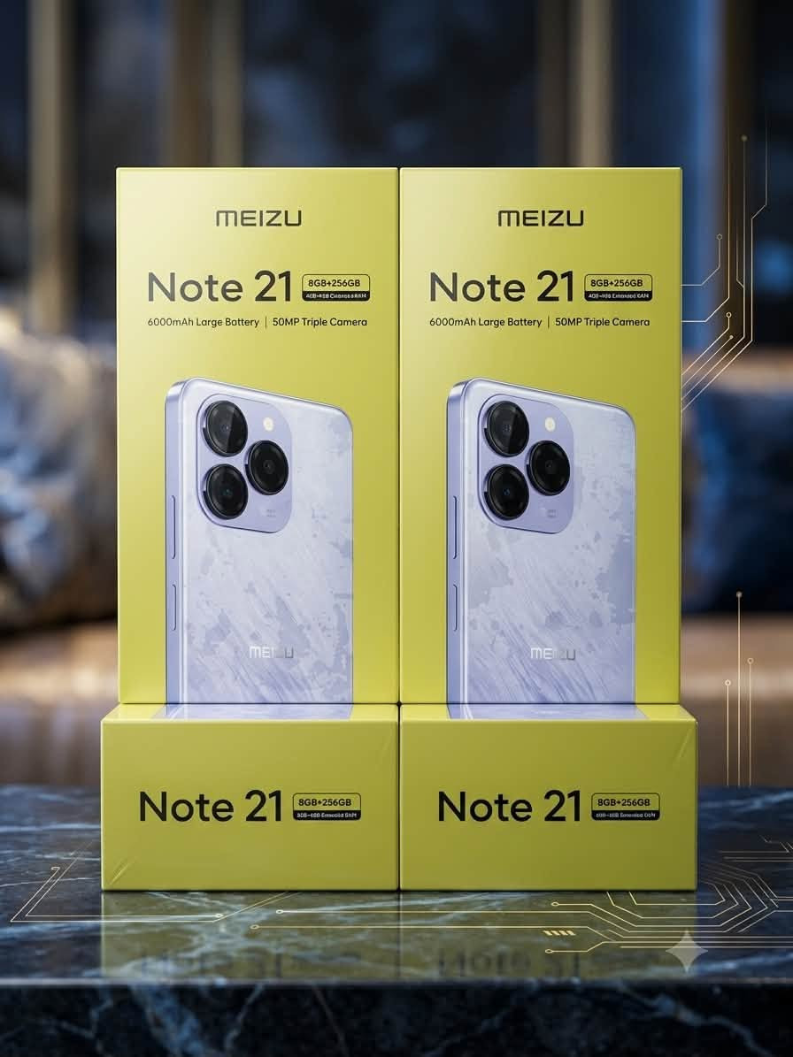 MEZIU NOTE 21

هاتف اقتصادي بسعر مناسب 

الشاشه : 6.74 انج 90 هيرتز IPS LCD
الذاكرة الداخلية : 256 جيجابايت
الذاكرة العشوائية : 8 جيجابايت
الكاميرا : 50 + 8 + 2 ميجابكسل 
المعالج : Unisoc T606 ثماني النواه
البطارية : 6000 ملي امبير - 18 واط

للطلب متوفر توصيل واتساب ***********

العنـــــوان 

واسط - كوت - المشروع - قرب ساحــه العامل 

أوقات الدوام من الساعه 8 صباحا إلى 11 مساء
