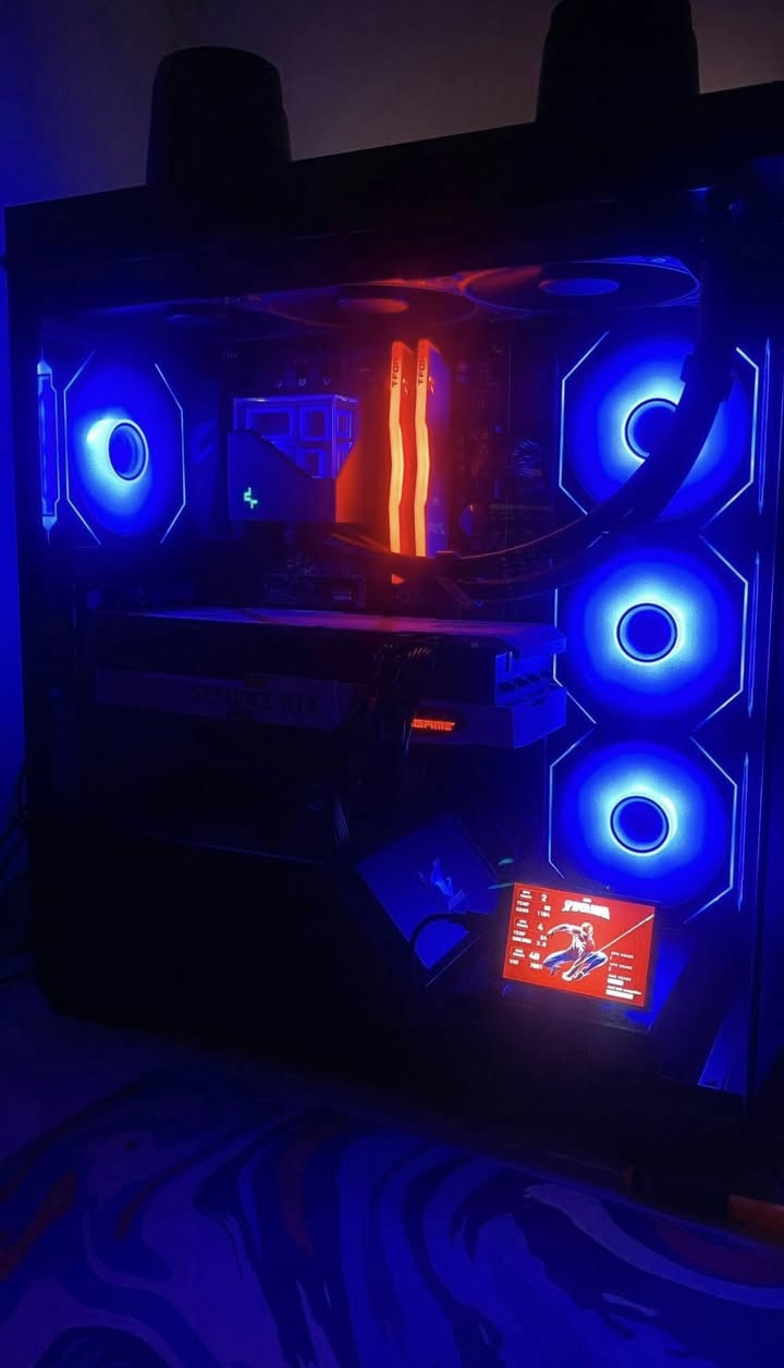 تجميعة للمراوس

سلام عليكم شباب تجميعة رايده مراوس بتجميعة بيهة معالج اقوى واذا جان 3d من رايزن بعد احسن بهواي تجميعة انطي بيهة ضمان من اي مشكلة

RTX 3070 ti i game 

R7 5700x 

Ram Tforce 2x8 16 3600mhz

MB b550 auros elite 

تبريد مائي ٣ مراوح من deepcool LT720 360mm

Power supply 750w plus gold 

1t m.2 

128gb ssd 

Fan lian li 

Case antec 

وياهة شاشة صغيرة تعرفض الحرارة ولمواصفات ولاستعمال مال حاسبة وشكلهة حلو تكدر تغير كلشي بيهة


**إذا كنت صاحب هذا الإعلان وتريد حذفه لأي سبب، رجاءا أرسل رسالة إلى الدعم الفني**