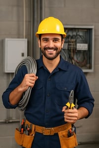 كهربائي صناعي • السليمانية طاسلوجة • سيارة تنقل