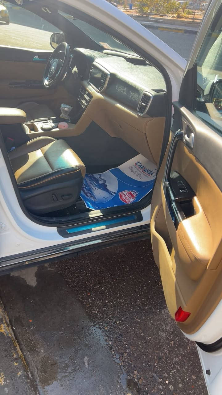 ‏سلام عليكم Kia سبورت 2021 خليجية GTTM مقفولة كفالة العامة ماشية 59 رقم بغداد   باسمي العلوان بغداد الخطيب 📞***********￼
