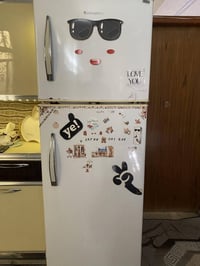 ثلاجه للبيع الحجم الكبير 225 وبيها مجال  07739086410 واتساب📞 مكان فحام...