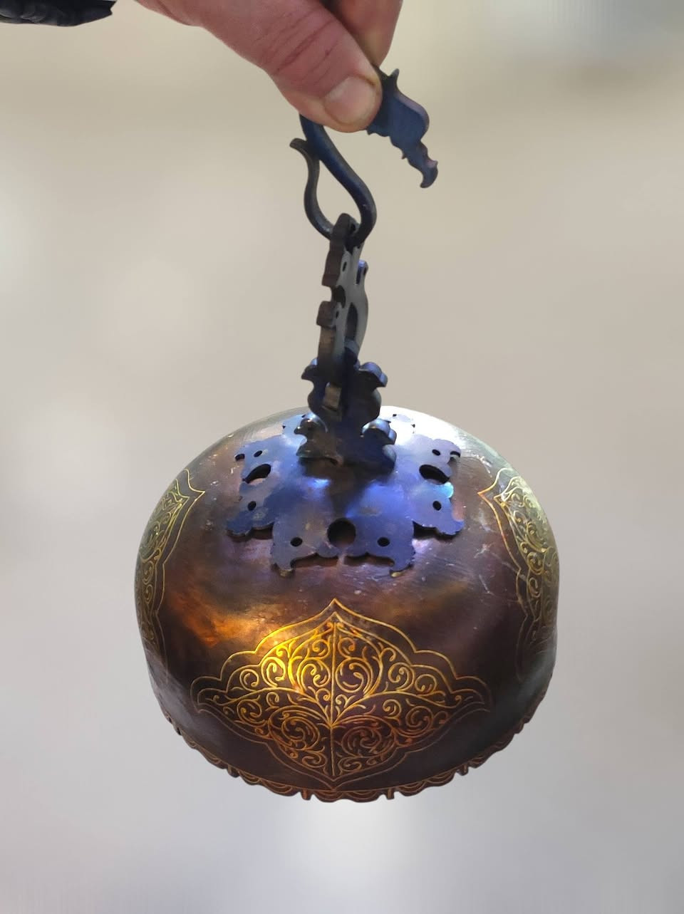 للبيع
جرس نحاسي منقوش وثقيل الوزن 2٫850 كلغم
السعر على الخاص


**إذا كنت صاحب هذا الإعلان وتريد حذفه لأي سبب، رجاءا أرسل رسالة إلى الدعم الفني**