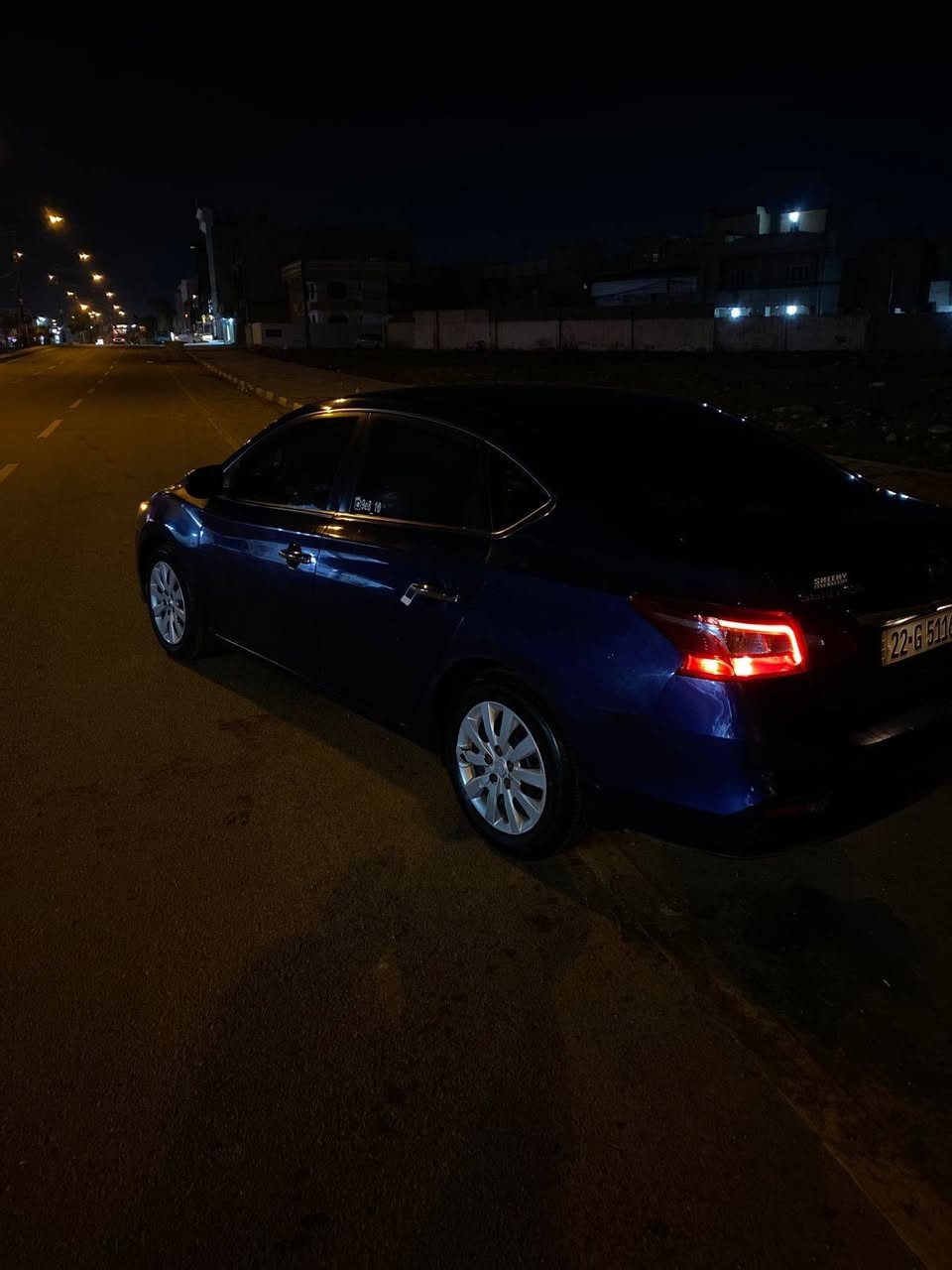 السلام عليكم
نيسان سنترا 
2017 
ضخم جديد 
طقم تايات جديد 
سياره كل شي ما ناقصها 
بها قطعتين كامله وبني 
رقم اربيل 
الاستفسار 
على ارقام 
***********
