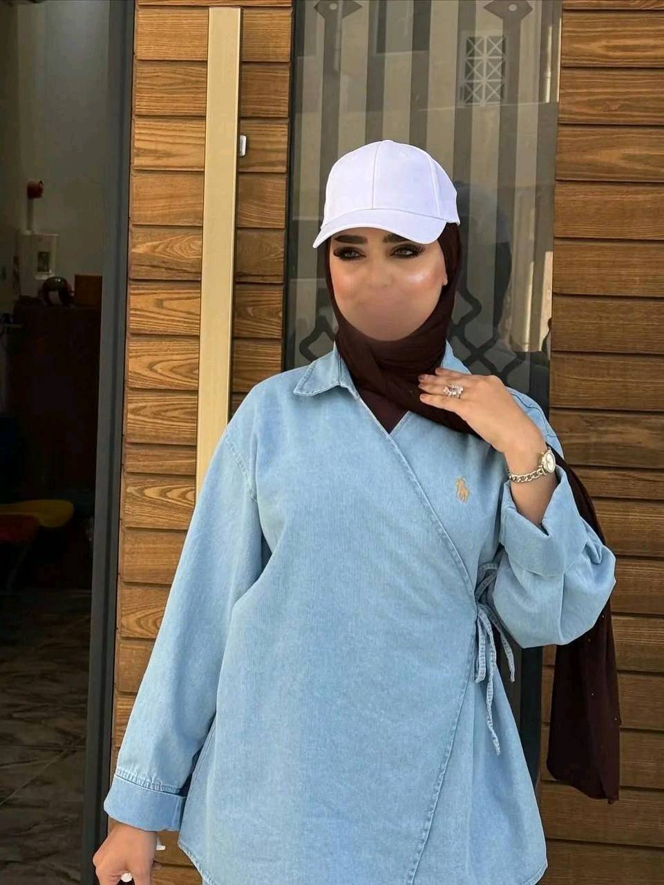 طقم قطعتين جينز كابوي
القياسات- 38 40 _42-44-46-48