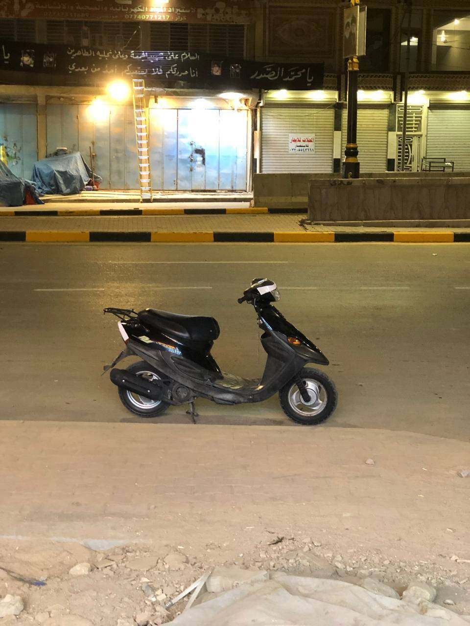 سلام عليكم
دراجة بيجي 9 زروف وكيل
الدراجة نضيفةة شوفت عينك
للأستفسار  0778 041 0302
