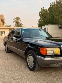 مارسدس جامبو 300SE للبيع مديل1989 سياره منضومه تدفئه تبريد جديد مكينه ...