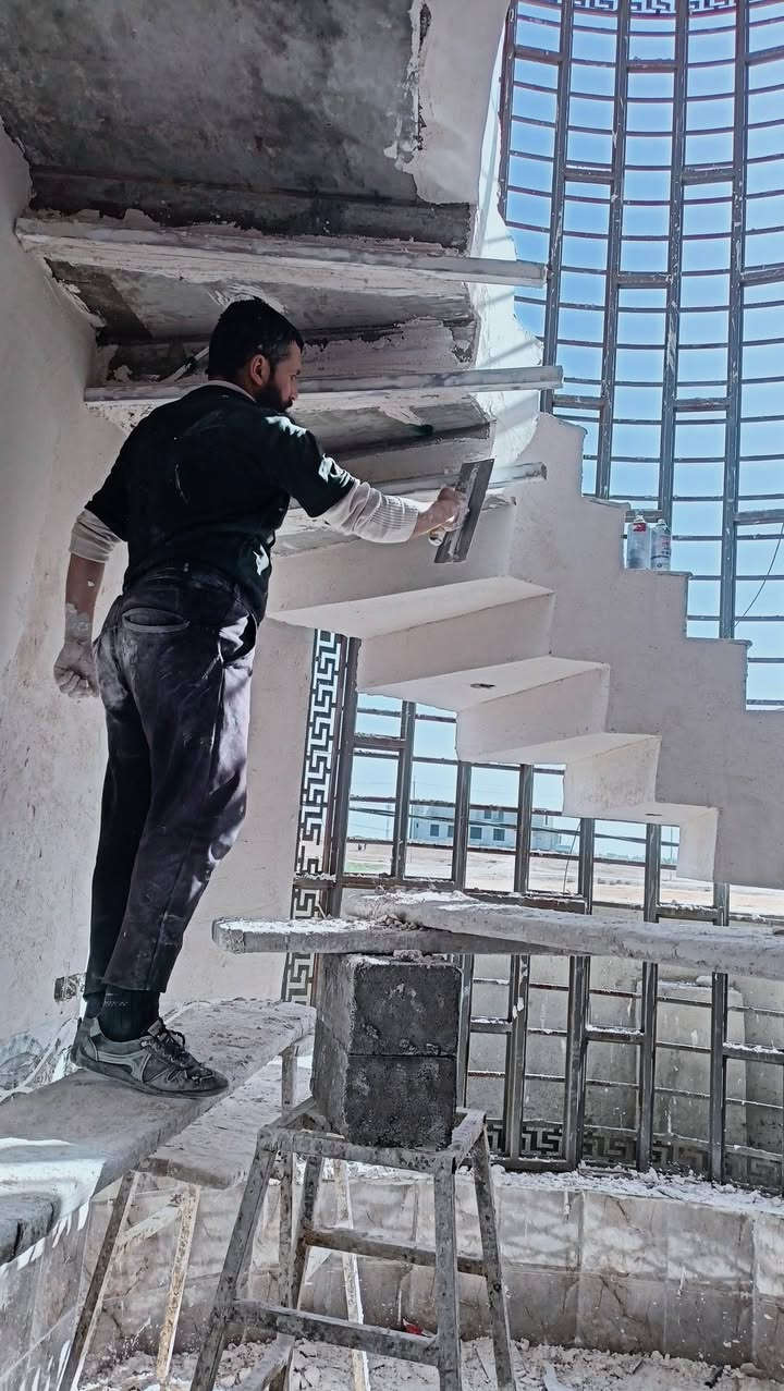 سلام عليكم كادر لبخ جص تم نجاز( بيت مؤيد عواد مخلف) بحي الشهداء قرب مستشفى العام ،،***********
