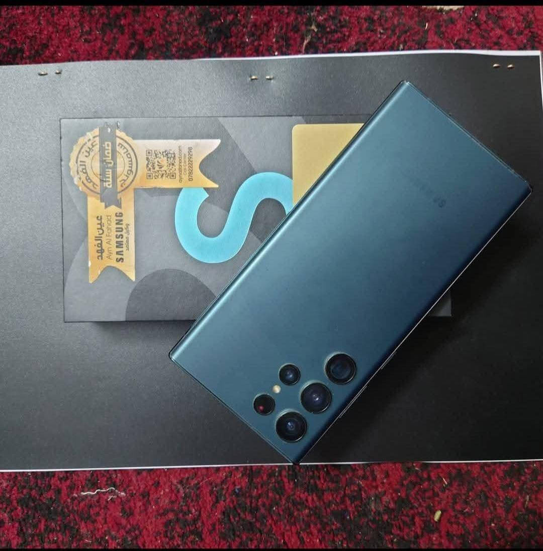 📱 سامسونگ Galaxy S22 Ultra
💾 ذاكرة 256GB
🛡️ ضمان عين الفهد
📦 الجهاز نظيف وفحص كامل
⚡ سريع وما يعلّق
📸 كاميرا كلش حلوة
🖥️ شاشة واضحة وألوانها قوية
🔋 بطارية زينة للاستعمال اليومي
💯 الجهاز مضمون وما بي شي
💰 السعر 650
📍 للتواصل والحجز 
***********
