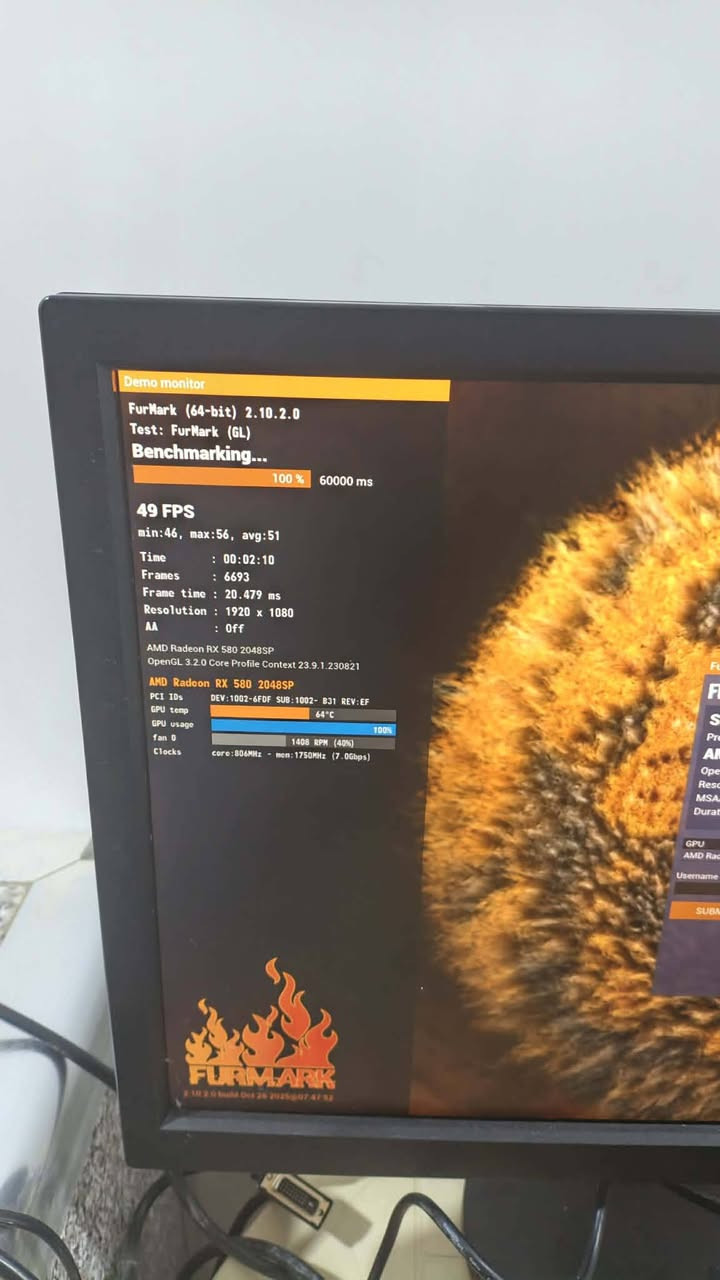 السلام عليكم  كارت RX 580 8GB
سعر 80 الف ومتوفر توصيل  تاخذ عل فحص


**إذا كنت صاحب هذا الإعلان وتريد حذفه لأي سبب، رجاءا أرسل رسالة إلى الدعم الفني**