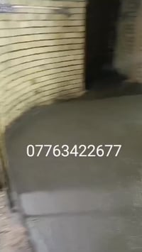 صب يدوي • أرضية • سطح