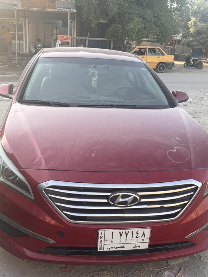 سوناتا  موديل 2016وارد أمريكي.   عنوان بابل مركز المدينه   السعر 110وبيه مجال للاستفسار ***********
