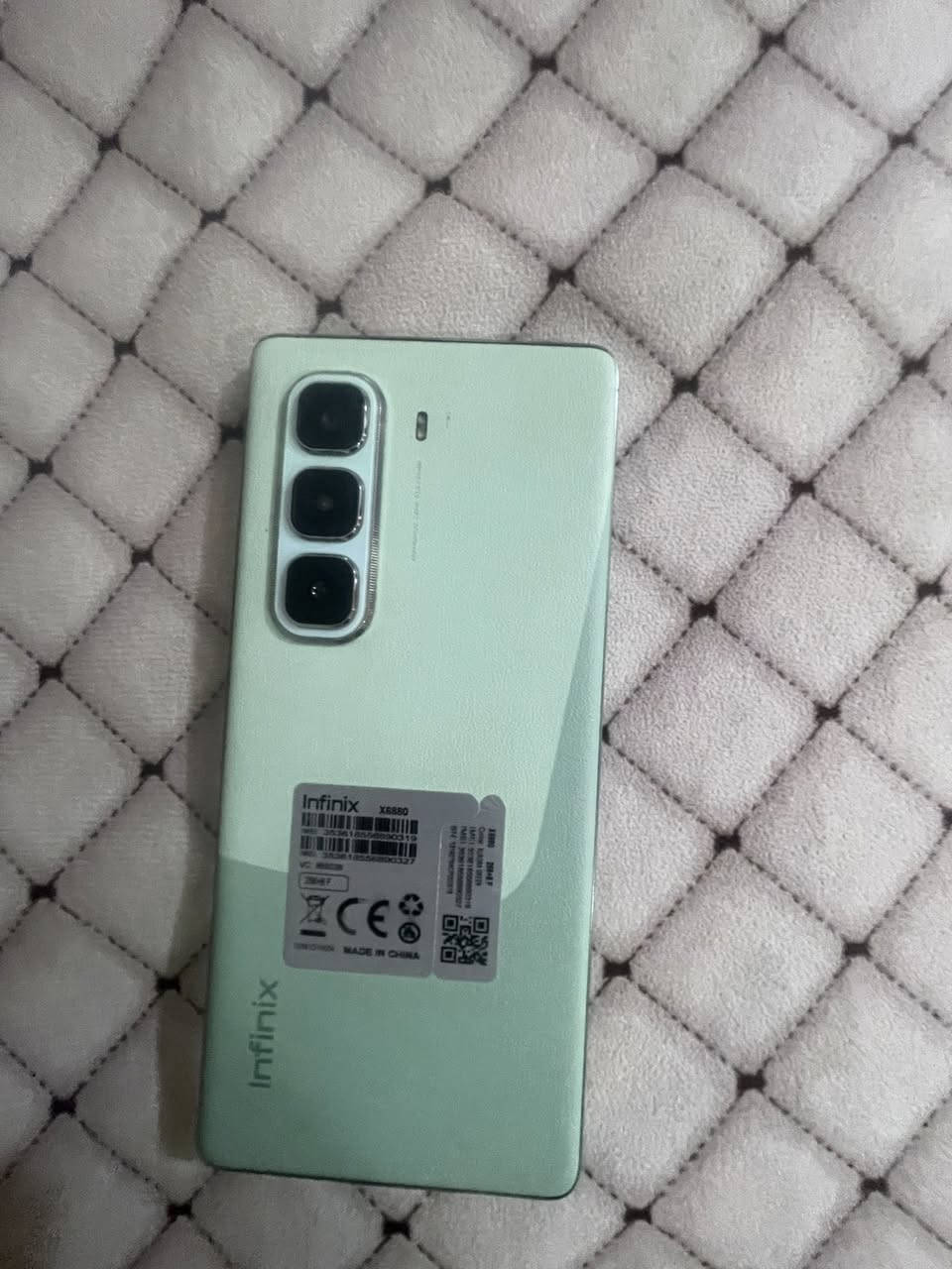 انفنكس هوت ٥٠ برو بلاس
ذاكره ٢٥٦
رام ٨+٨
بطاريه ٥٠٠٠ تدعم الشحن السريع
أندرويد ١٥
شاشه منحنيه وبصمه بالشاشه
الظهر جلد لون مميز
الجهاز مكفول من كلشي 
بدون ملحقات
للبيع أو مراوس السعر ١٧٠
مكاني بغداد الشعلة


**إذا كنت صاحب هذا الإعلان وتريد حذفه لأي سبب، رجاءا أرسل رسالة إلى الدعم الفني**