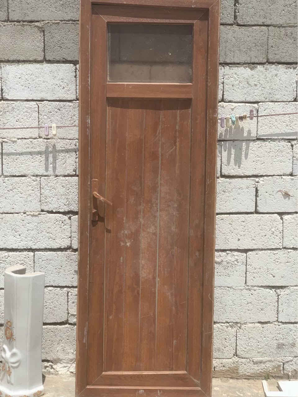 متاح بيبان بلاستيك سراي الأصلي قياس الأبيض عرض 80 وطول 190 والصاحي عرض 75 وطول 215 سعر الواحد 55 الف وبيهن مجال *********** كركوك, العراق
