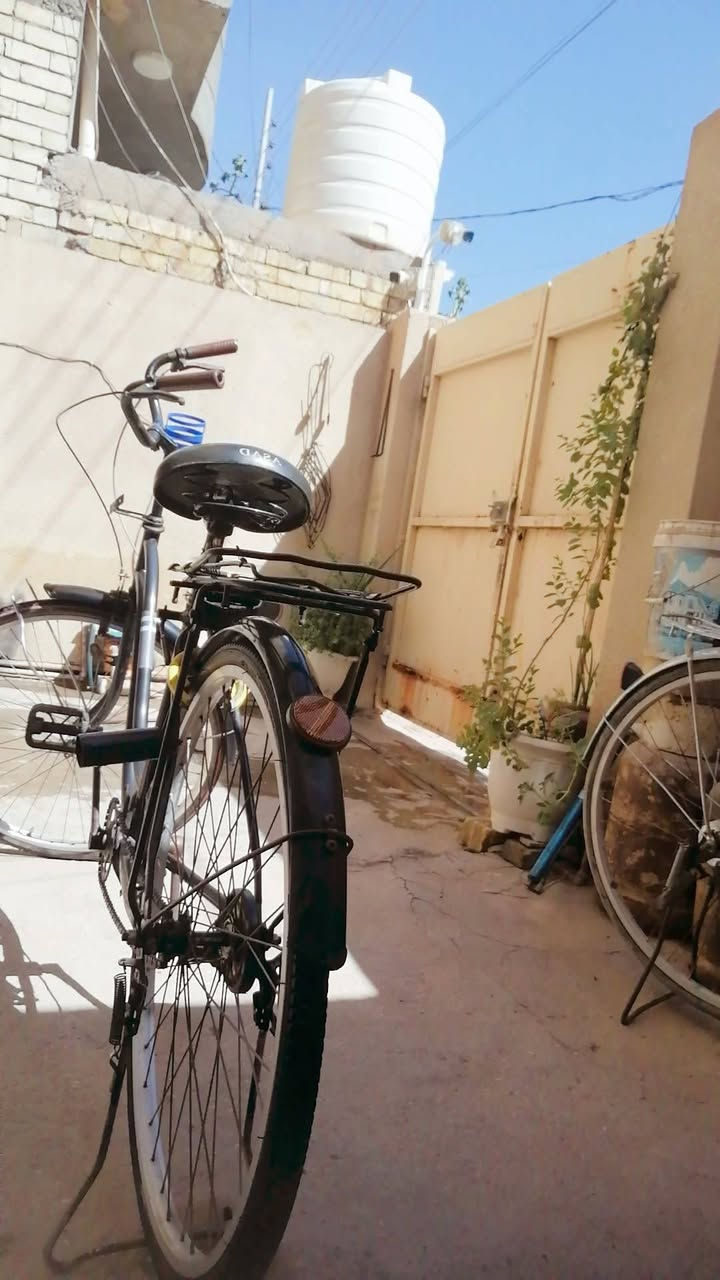 سلام عليكم بايسكل للبيع نظيف مال حاويه جديد حجم 26 بايسكل نضيف لونه اسود ياباني السعر 110 وبي مجال مكانه حي المعلمين لاستفسار مراسله الصفحه او الاتصال الى الرقم ***********
