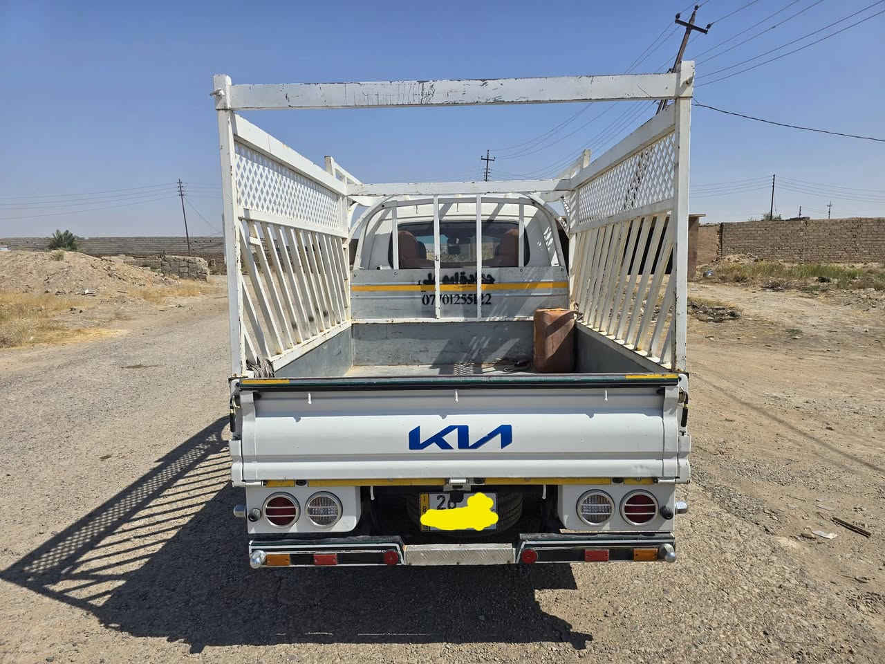 السلام عليكم (للبيع)
كيا بنكو دبل قمارة مكفولة كفالة عامة موديل 2024 رقم صلاح الدين انكليزي بأسمي تحويل مباشر محرك 2700 المرغوب سستم كامل خزان كاز 100 لتر دوسات جانبية محجل ثقيل كامرةخلفية دوشمة كاملة
عنوان/ صلاح الدين الدور 
باقي التفاصيل اتصل
***********
