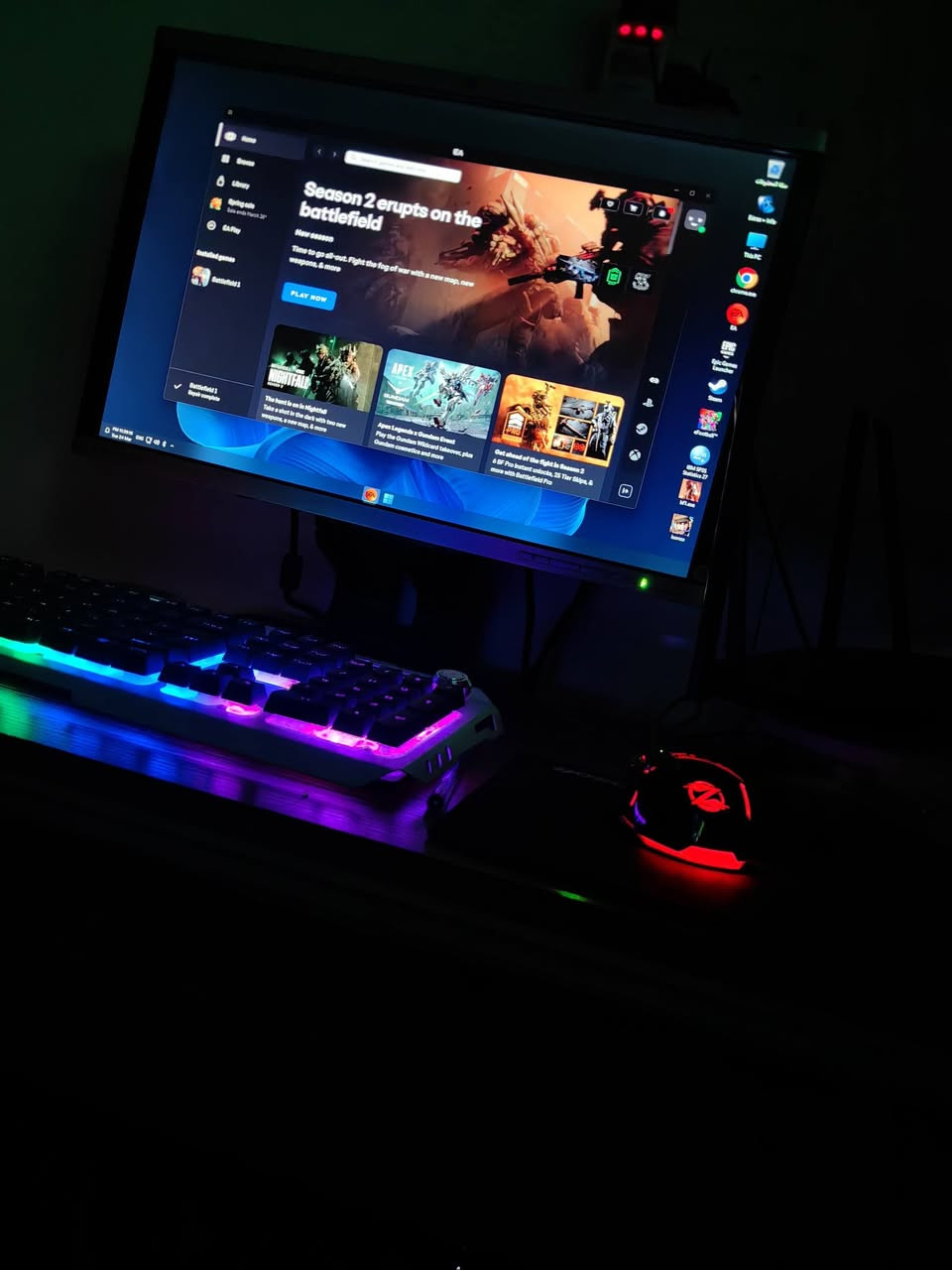 سلام عليكم حاسبة نظام ويندوز 11 معدل
معالج core i5 4570 رام 16 هارد ssd 500 كارت شاشة 1050ti 4g و الحاسبة خير من الله العب بيهاا battlefield 1 بدون تكسر و لا تقطع بالفريمات 60 ثابته كامل ملحقاته ماوس كيبورد شاشة hp حجم 24 كيبلاته كلهن كاملة مكملة وياهاا جويستك مال حاسبة بلوتوث شحن تايبسي سعرهاا 350 وبيها مجال 
المكان بغداد مدينة الصدر


**إذا كنت صاحب هذا الإعلان وتريد حذفه لأي سبب، رجاءا أرسل رسالة إلى الدعم الفني**