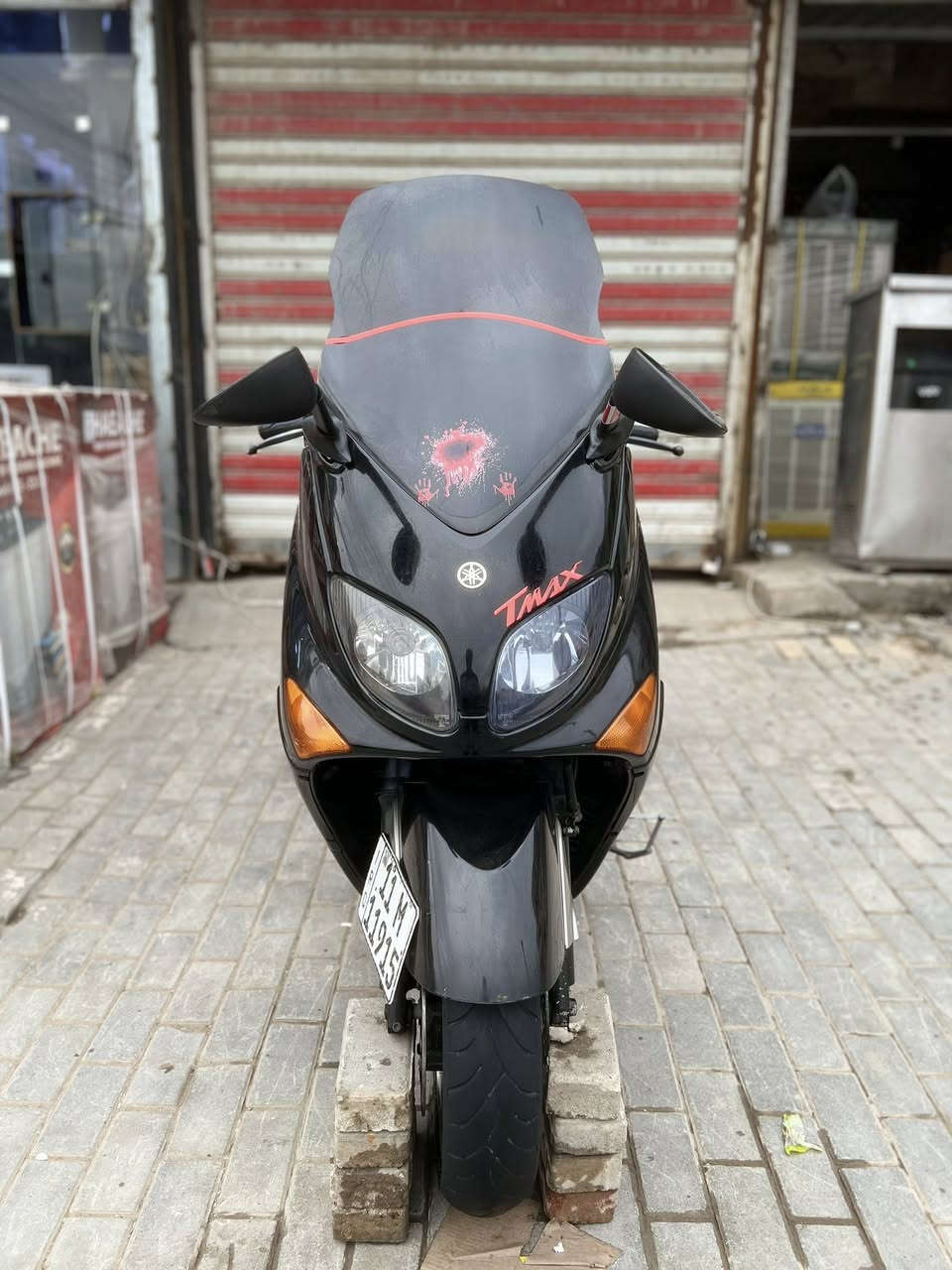 إسلام عليكم تيماكس 2008 رقم وسنويه كبل تحويل دراجه كفاله كلشي بيها جديد حته لتايرات جلاتين  مزودة بصالنصة رياضي وجامة 11 ومري 11 دراجه شلعه معدل سعر خاص ***********  بغداد الحسينيه
