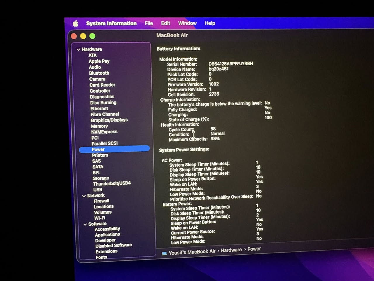 سلام عليكم Macbook Air M1 2020
8gb ram
256 ssd
بطاريه 98
سايكل كاونت 58
مكان بغداد ماعندي توصيل
كامل ملحقات نظافه ١٠٠٪؜

سعر ٧٠٠ الف 

واذا اكو مراوس ويا m4 اول اعلى افضل


**إذا كنت صاحب هذا الإعلان وتريد حذفه لأي سبب، رجاءا أرسل رسالة إلى الدعم الفني**