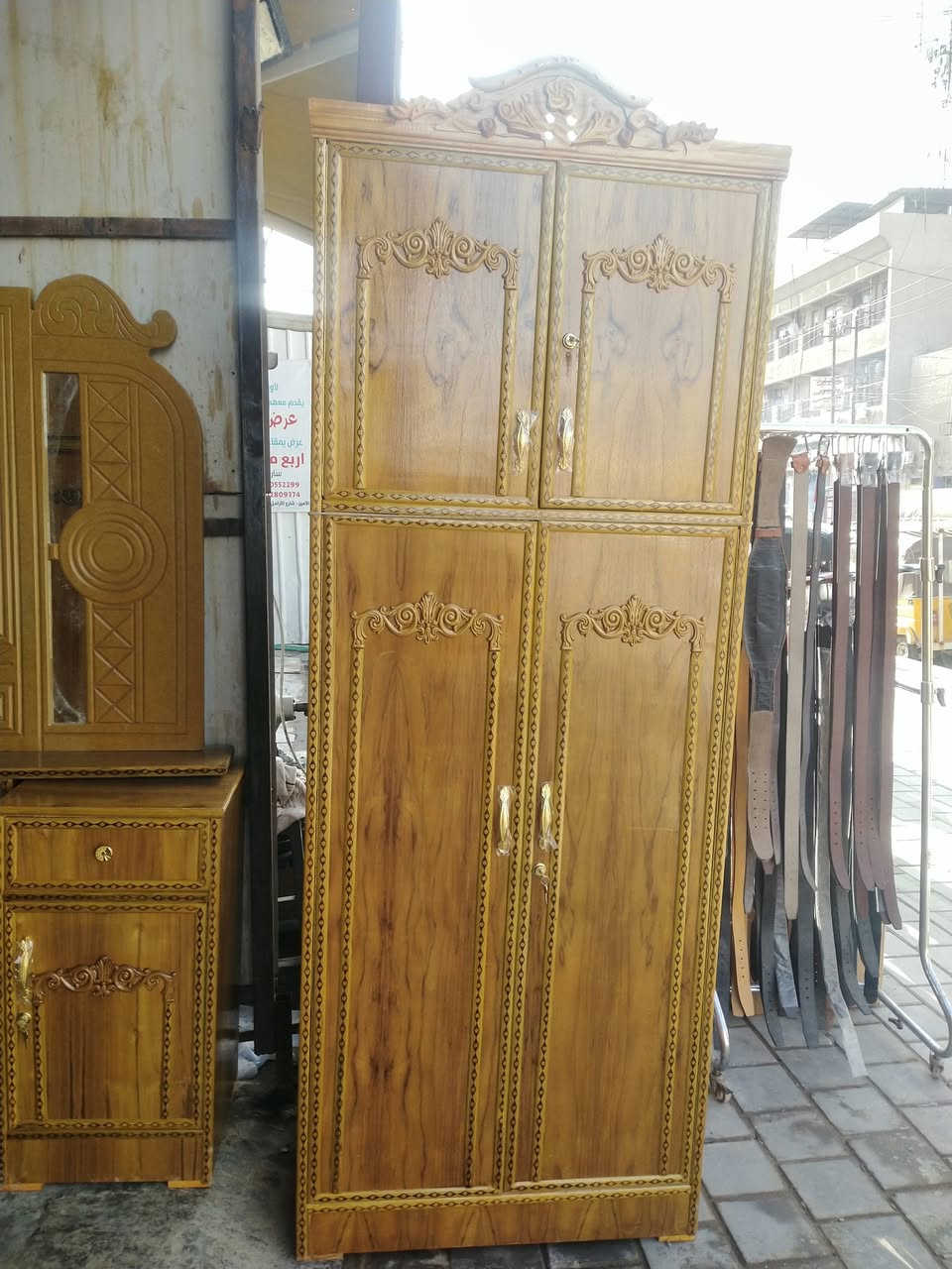 غرفه 6 باب ملحق صاج داخل وخارج ضهر جرجوبه شغل جديد موديل نقش زان مصرى بغداد الأمين الثانية *********** سعر ١١٠٠ شغل جديد
