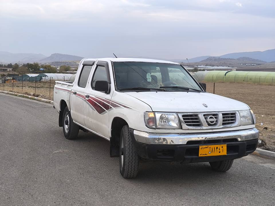 سەرە تابەناوی خوای گەورە 
نیسان پیکاب بۆفرۆشتن مۆدێل 2004مکینە بەخ بیلاد  سەیارەکە موزایدەیە بەشەرت وەکالە بکە ناو خۆتەوە گێڕو مەکینەو ئەکسل و شانسی مەزبووت تەبرید سارد و گەروم پاوەر بەشەرت سعری 55. 
ژ.م ***********
*********** السليمانية, العراق
