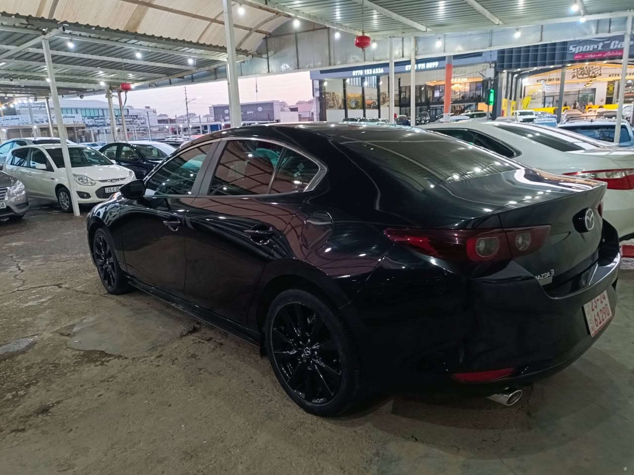 Mazda 3 2024
Mazda 3 2024
مازدايه كى جوان و نازدار 
بوياخى نى يه و ئيرباگى نه ته قيوه 
16000هه زار مايل رويشتوه

مواصفات:
----------------
مه كينه 2.5 ى بى توربو
به سمه 
بريك به سمه 
ده رگا به سمه
كاميرا 
شاشه
كوشن جلد
گيج الكتروني
رادار ( پيش و پاش لاى راست و چه پ)
خه تى جاده
سى مودى  ليخورين
Oto hold
***********

مازدا 3 موديل 2024
12000 ميل
المواصفات
محرك 2.5 
باسما 
هيكل من الطوب 
الباب مغطى 
كاميرا 
شاشة 
وسائد جلدية 
أجهزة إلكترونية 
رادار (أمامي وخلفي، يمين ويسار) 
خطوط الطريق
***********
