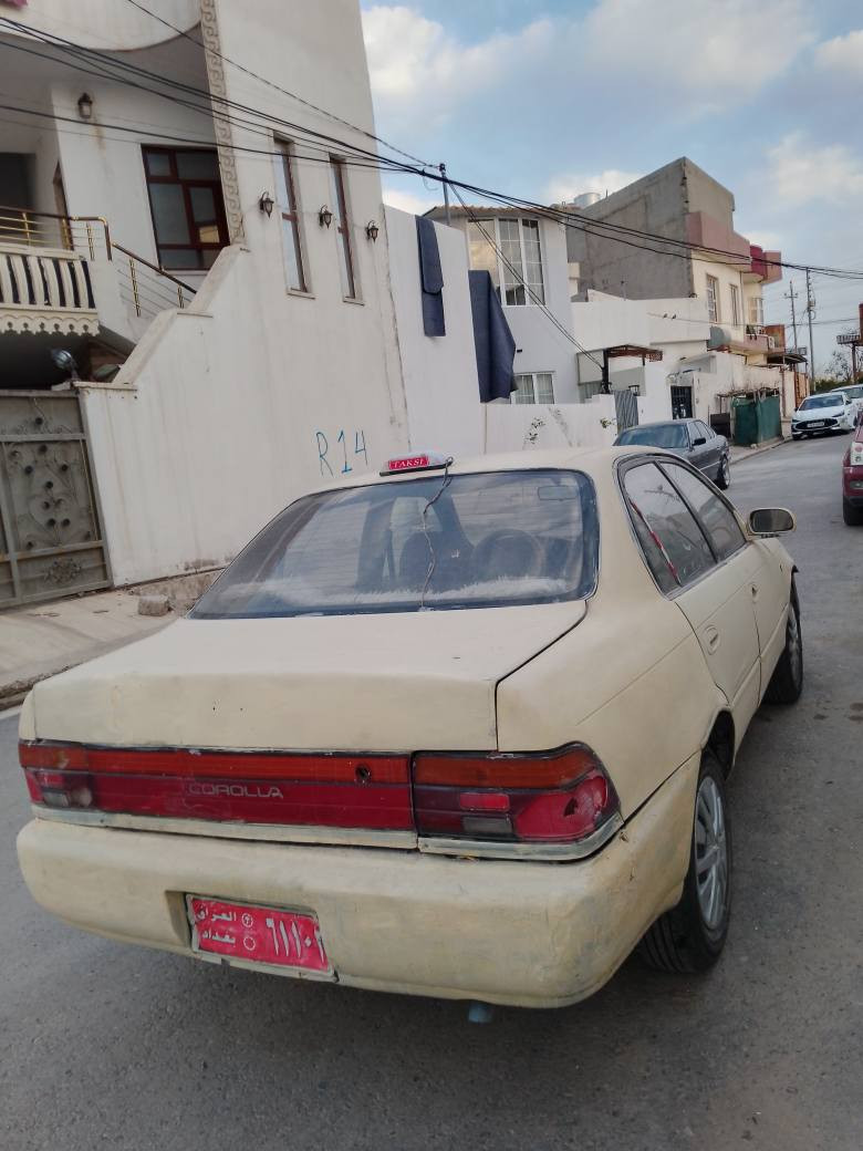 تويتة كرؤلة لؤفرؤشتنة مؤديل 1994 مةكينة 16ي بيلادي گير حادي گيرو مةكينة بةشةرت ئارم پلاستيك هةوليرة. سحري 15$ وةرةقةو كةمةك مةحامةلة شوين هةولير.ژ.م. *********** أربيل, العراق
