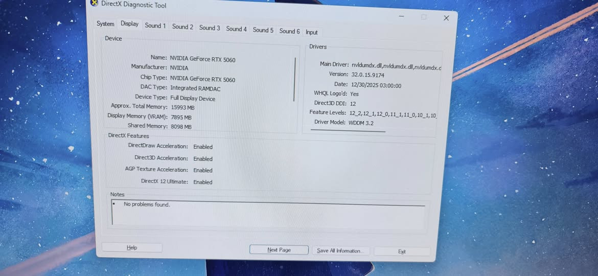 PC.للبيع فقط مستعمل شهر اب 1300 قفل بدون عملة
INTEL 15 14400F معالج
H610MK ASUS PRIME D4 مذر بورد
RTX 5060 ZOTAC TWIN 8G كارت شاشه 
RAM 16G 3600HZ TFORCE RGB رامات
M.2 1T AGI 4700MB GEN4 هارد
AG400 DEEPCOOL RGB تبريد
PSU 650W CORSAIR BRONZ بور سبلاي
GILGAMESH 6FAN RGB  كيس 
سعر قفل توصيل  موجود


**إذا كنت صاحب هذا الإعلان وتريد حذفه لأي سبب، رجاءا أرسل رسالة إلى الدعم الفني**
