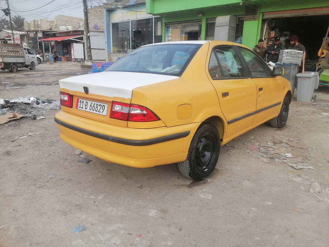 سلام عليكم سياره البيع
سمند صفر
مديل ٢٠١٢
رقم بغداد جديد نكليزي بسمنه
مصفره هيه وغرامات
مكينه وكير جديد
السياره جاهز وحلوه مابيه نقص خير من الله
المكان بغداد المعامل
السعر ٣٧
رقم التليفون ***********
