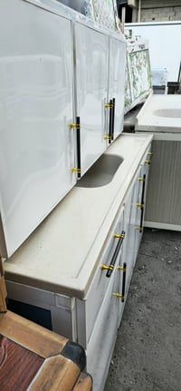 كاونتر سنك ١٫٥م • سطح مرمر • كربلاء النضال