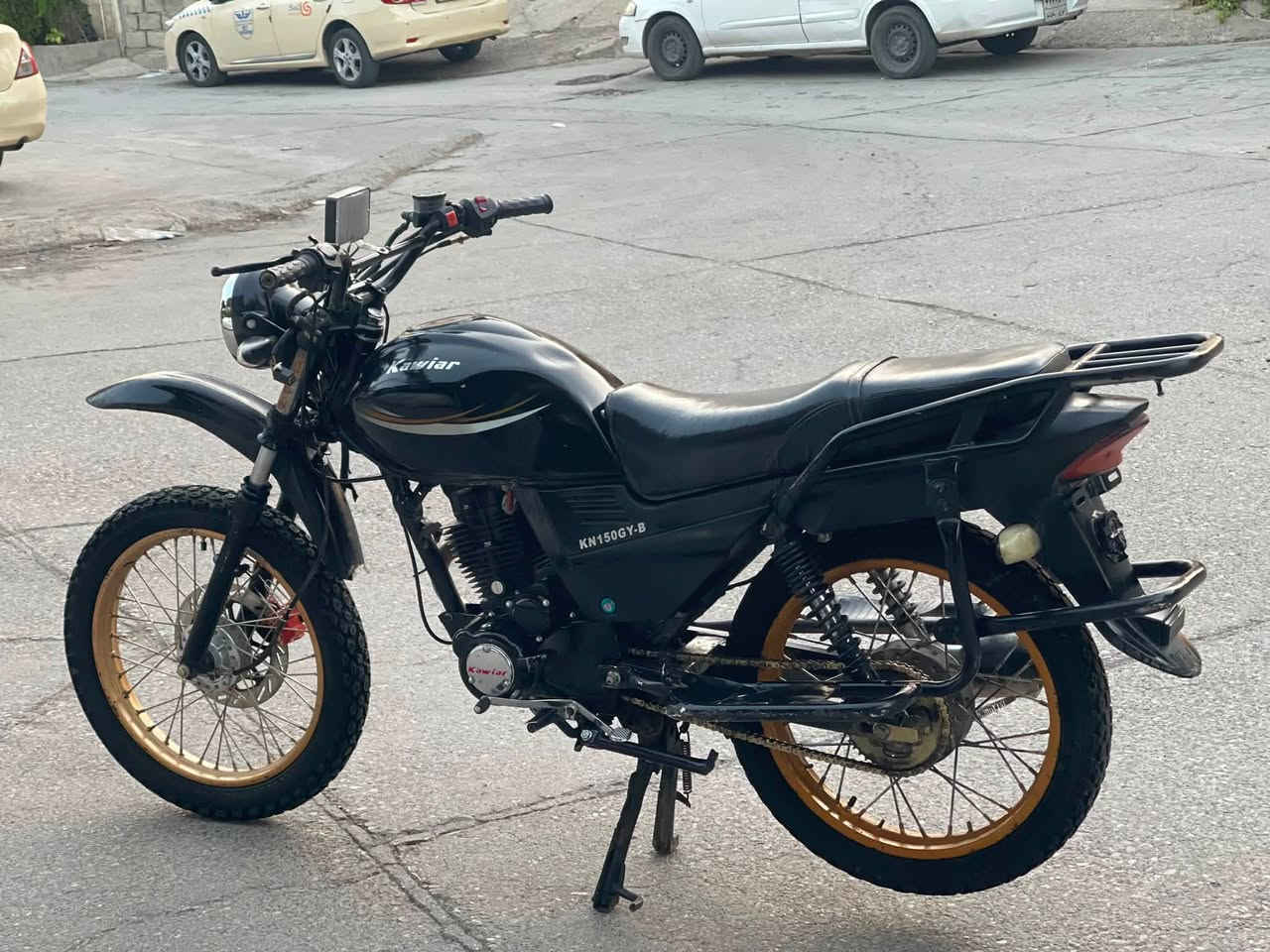 بسم الله الرحمن الرحيم 

kawyar 150cc

ئیحسانی کەویار مەکینەی بە شەرت تا بڵێی بەقوەتە سلفی ئیشەکات لایتی مەزبوت دەبڵێ مەزبوت لێخوڕینی تا بڵێی خۆشە  ئیستۆپ پێشو دوای بە شەرت  سویچی بیلادیە
سعری ٣٧٠ هەزار و مەجالێکی کەم

***********

دەستخۆش ئەدمینی بەڕێز
